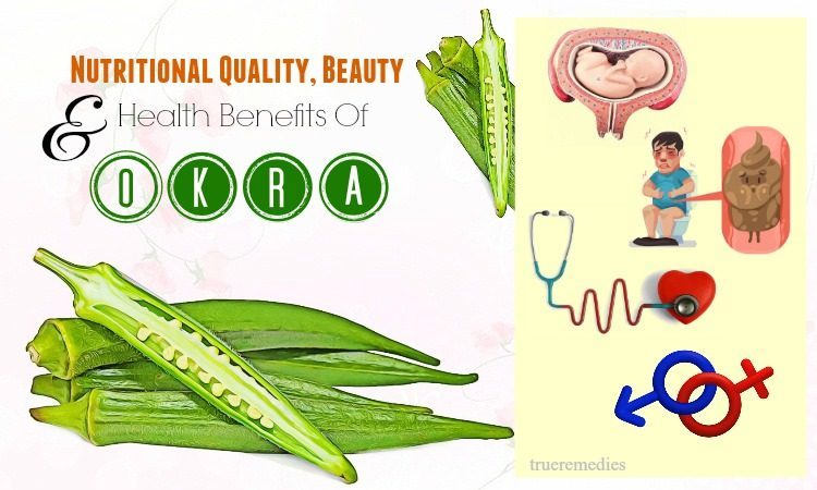 nutritional quality andhealth benefits of okra