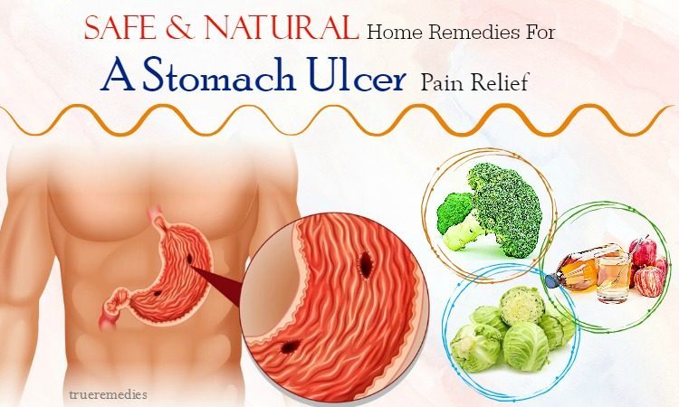 natural home remedies for a stomach ulcer pain