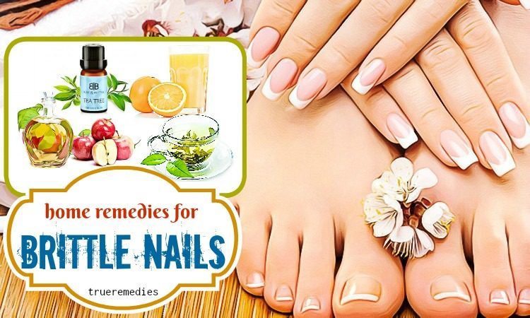 home remedies for brittle nails removal