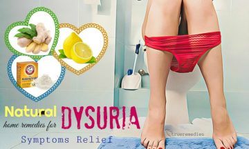 natural home remedies for dysuria
