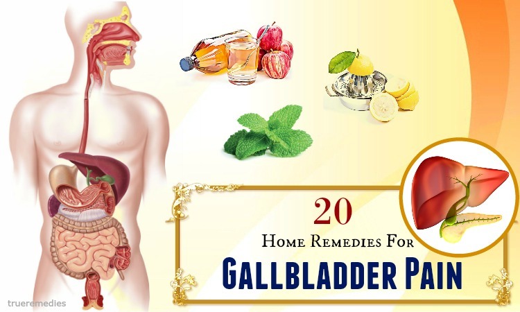 home remedies for gallbladder pain relief