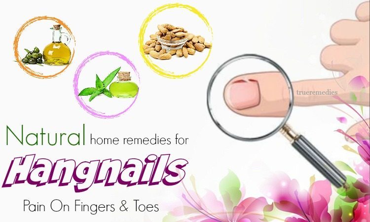 home remedies for hangnails on fingers