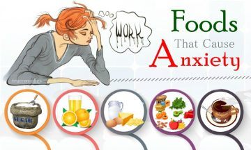 foods that cause anxiety and depression