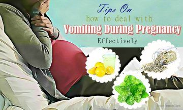 tips on how to deal with vomiting during pregnancy