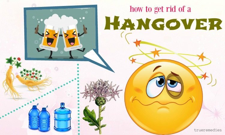 how to get rid of a hangover fast