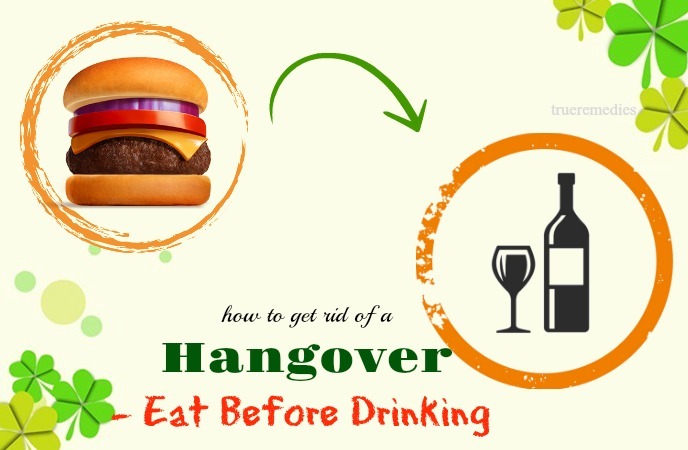 eat before drinking