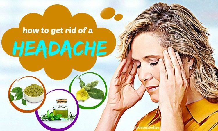 how to get rid of a headache fast