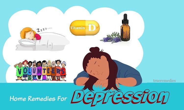home remedies for depression and stress