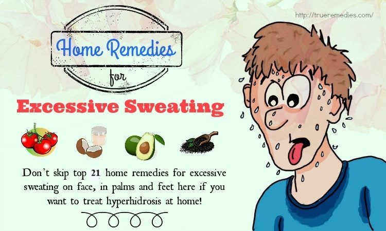 home remedies for excessive sweating