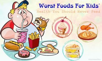 worst foods for kids’ health