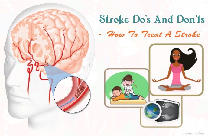 stroke do’s and don’ts - how to treat a stroke