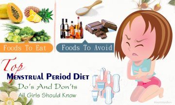 menstrual period diet do's and don't