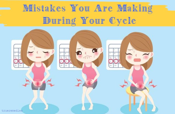 menstrual period diet - mistakes you are making during your cycle