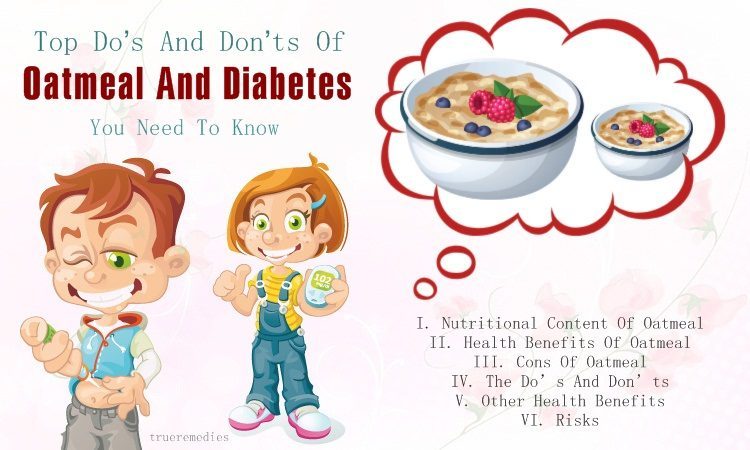 do’s and don’ts of oatmeal and diabetes