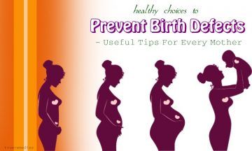 healthy choices to prevent birth defects