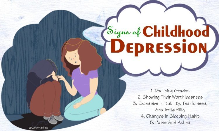 signs of childhood depression and anxiety
