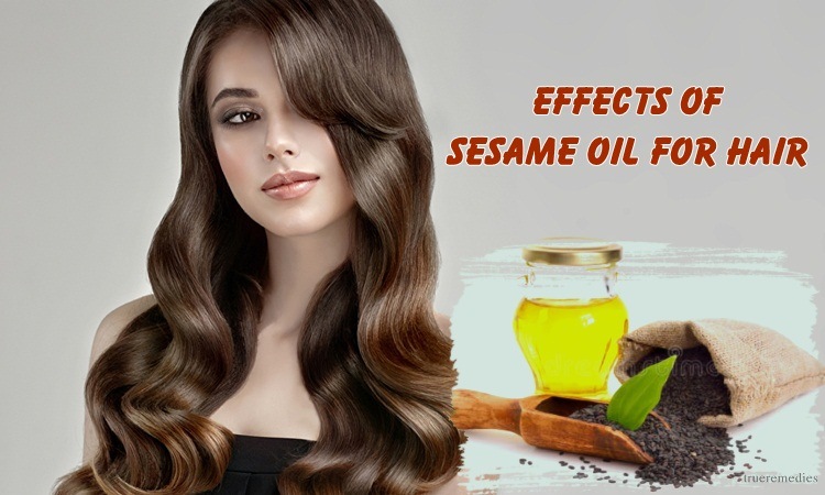 unexpected effects of sesame oil for hair