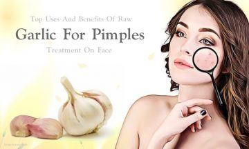 garlic for pimples treatment