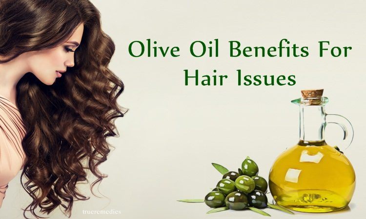 olive oil benefits for hair issues: dry hair and dandruff