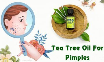 tea tree oil for pimples on scalp