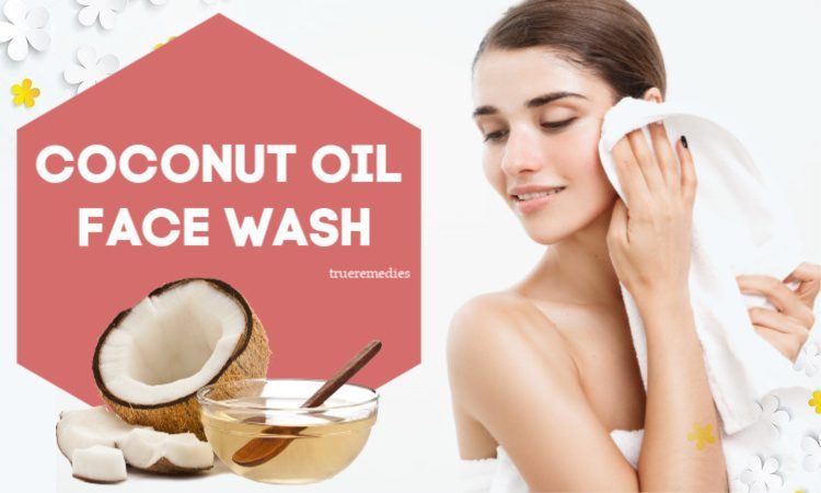 diy coconut oil face wash