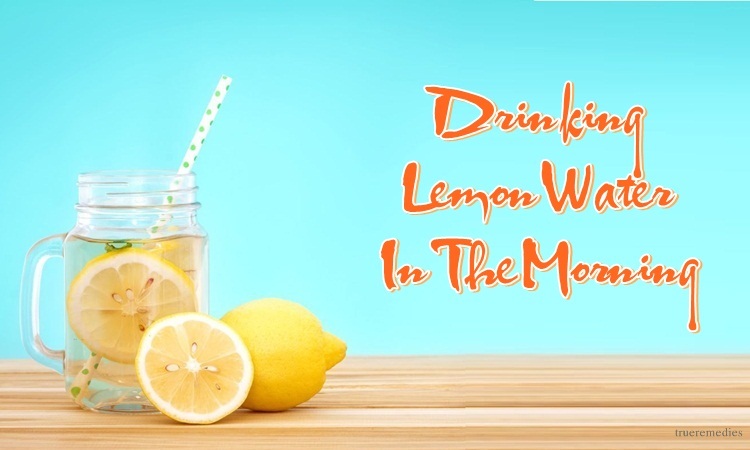 benefits of drinking lemon water in the morning