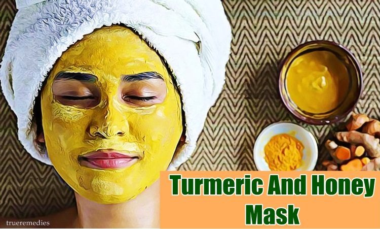 turmeric and honey mask for dark spots