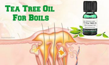 how to use tea tree oil for boils